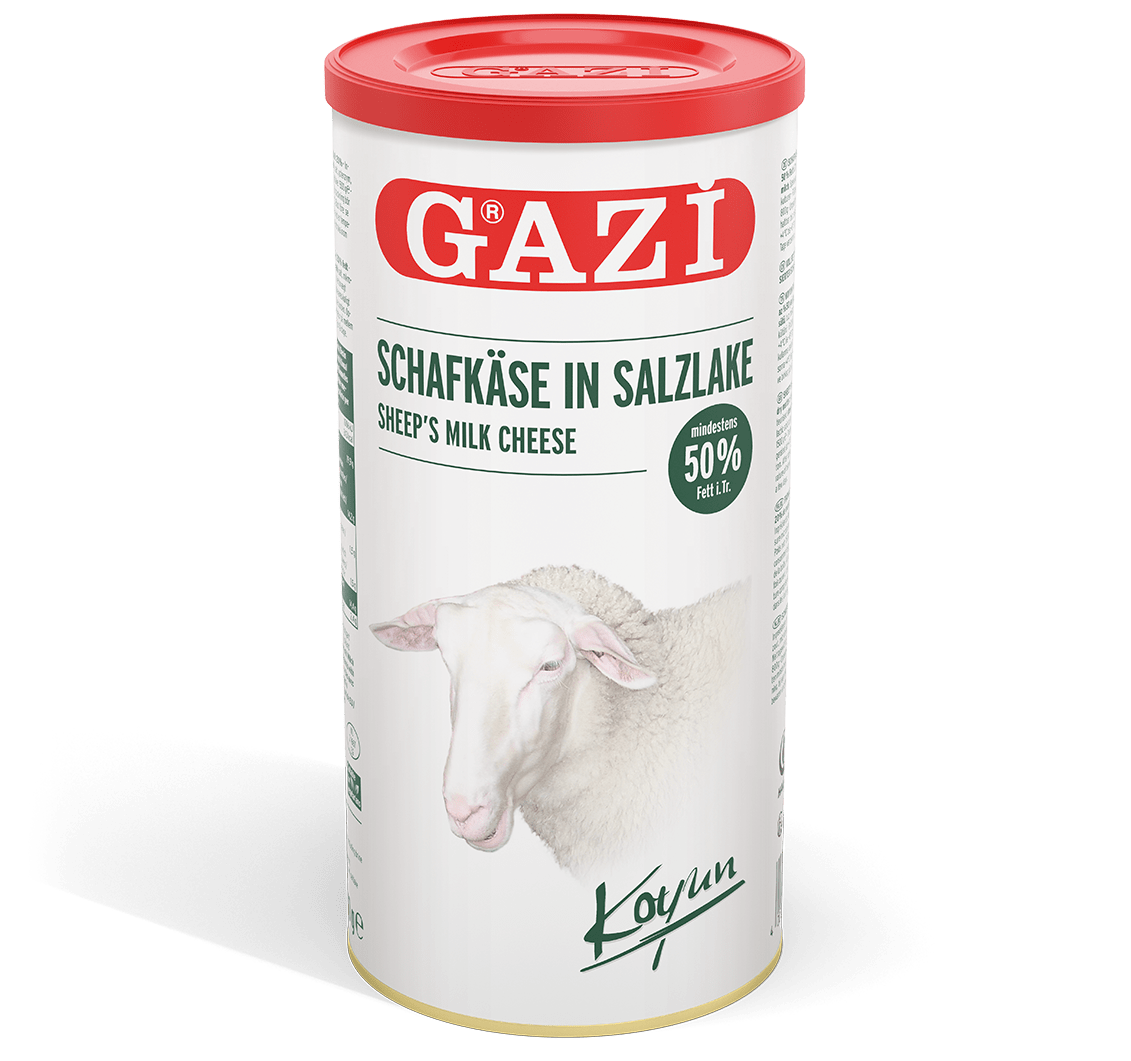 Gazi Schafkäse in Salzlake 800g - Gazi Koyun Peyniri 800g