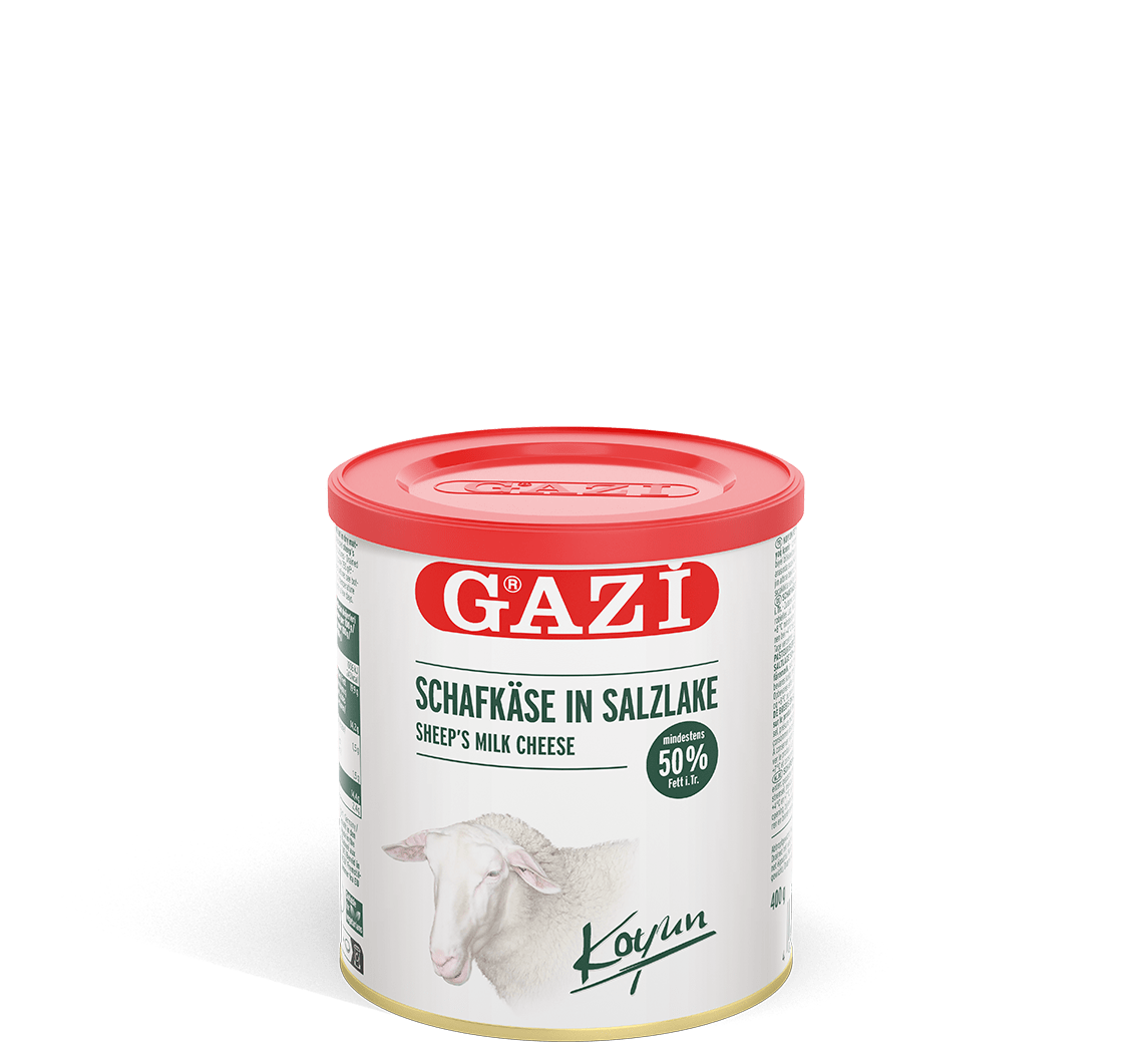 Gazi Schafkäse in Salzlake 400g - Gazi Koyun Peyniri 400g