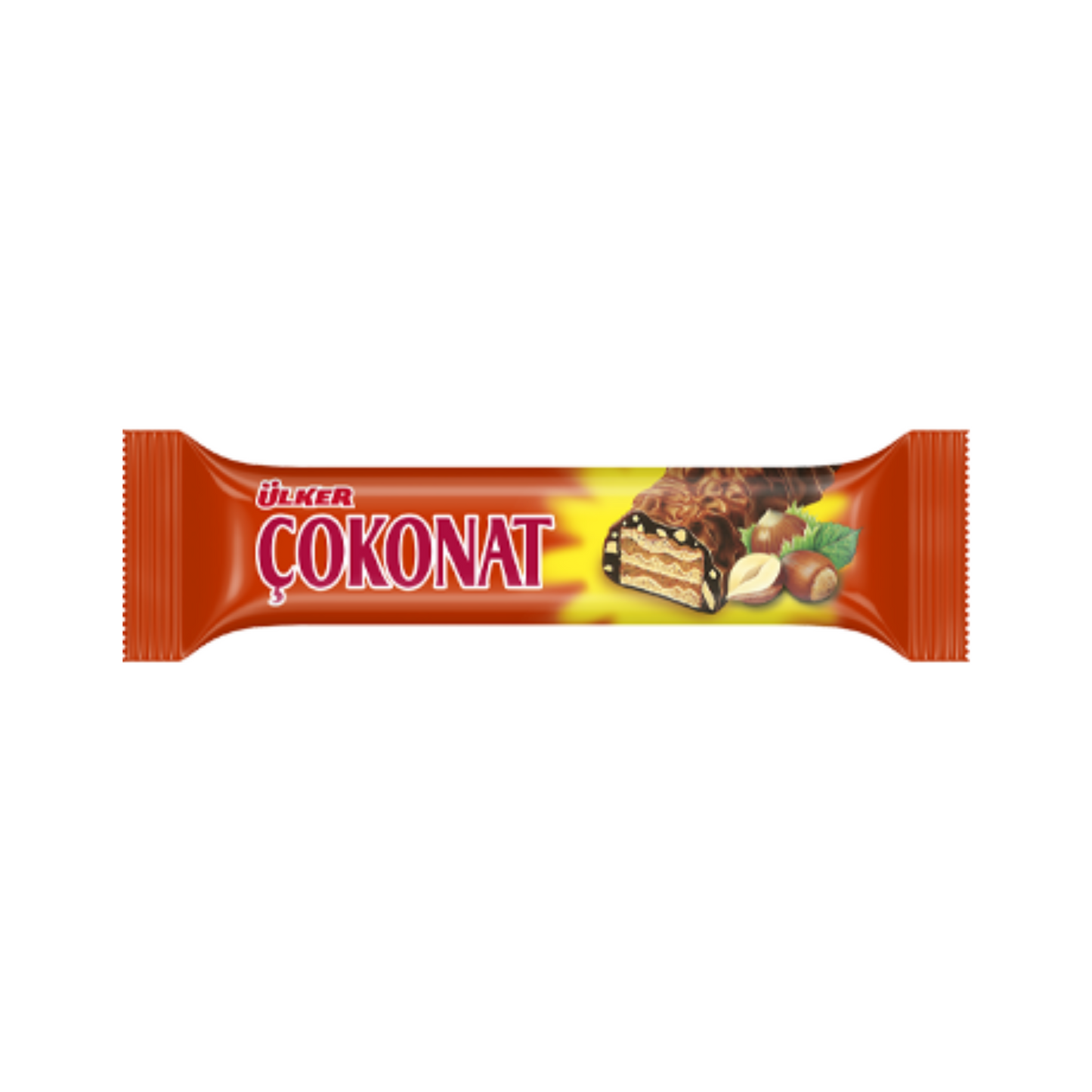 ÜLKER Cokonat - Schokoriegel mit Haselnüssen & Waffel