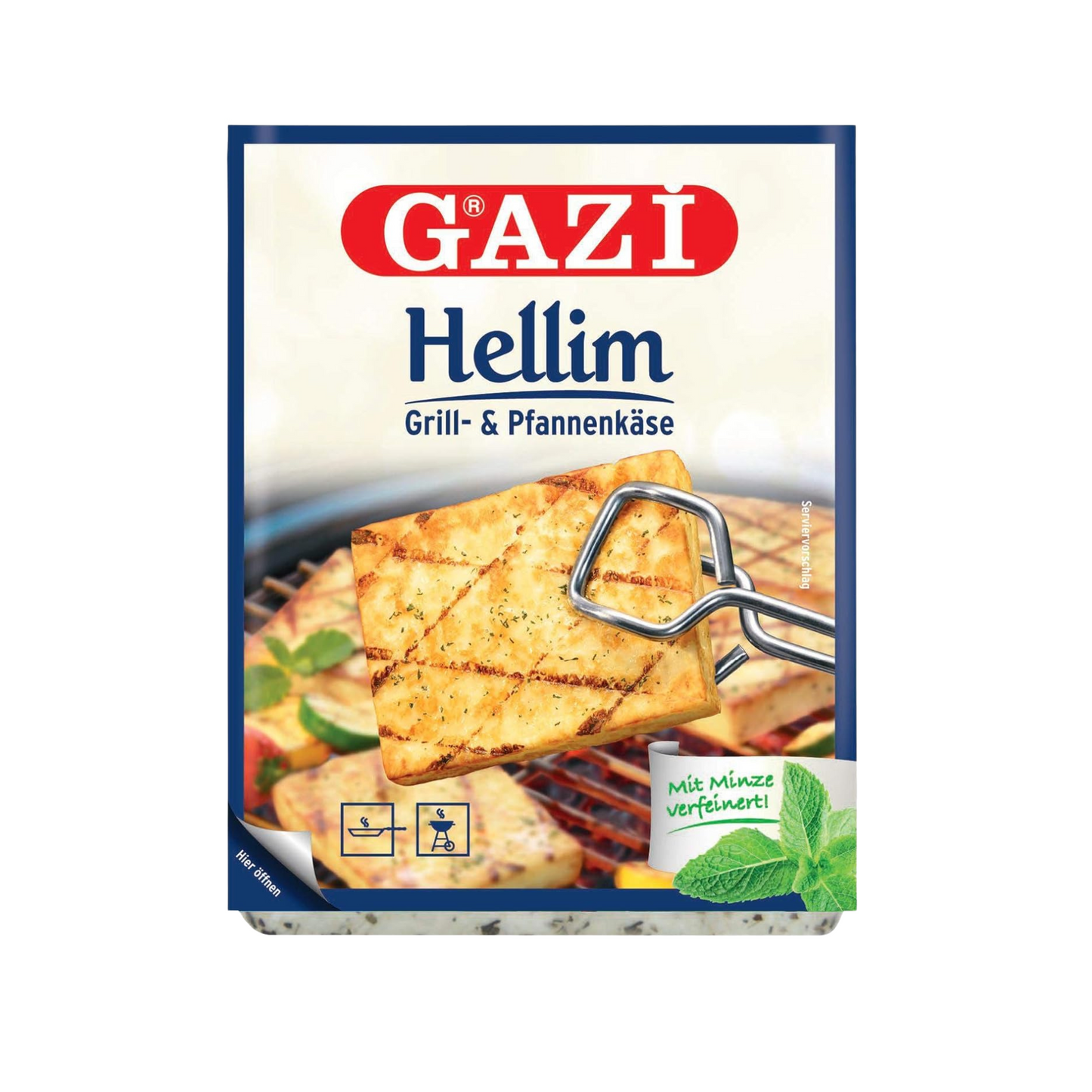 GAZi Hellim – Grill- & Pfannenkäse mit Minze | GAZi Hellim Peyniri (Izgara & Tavada Peynir)