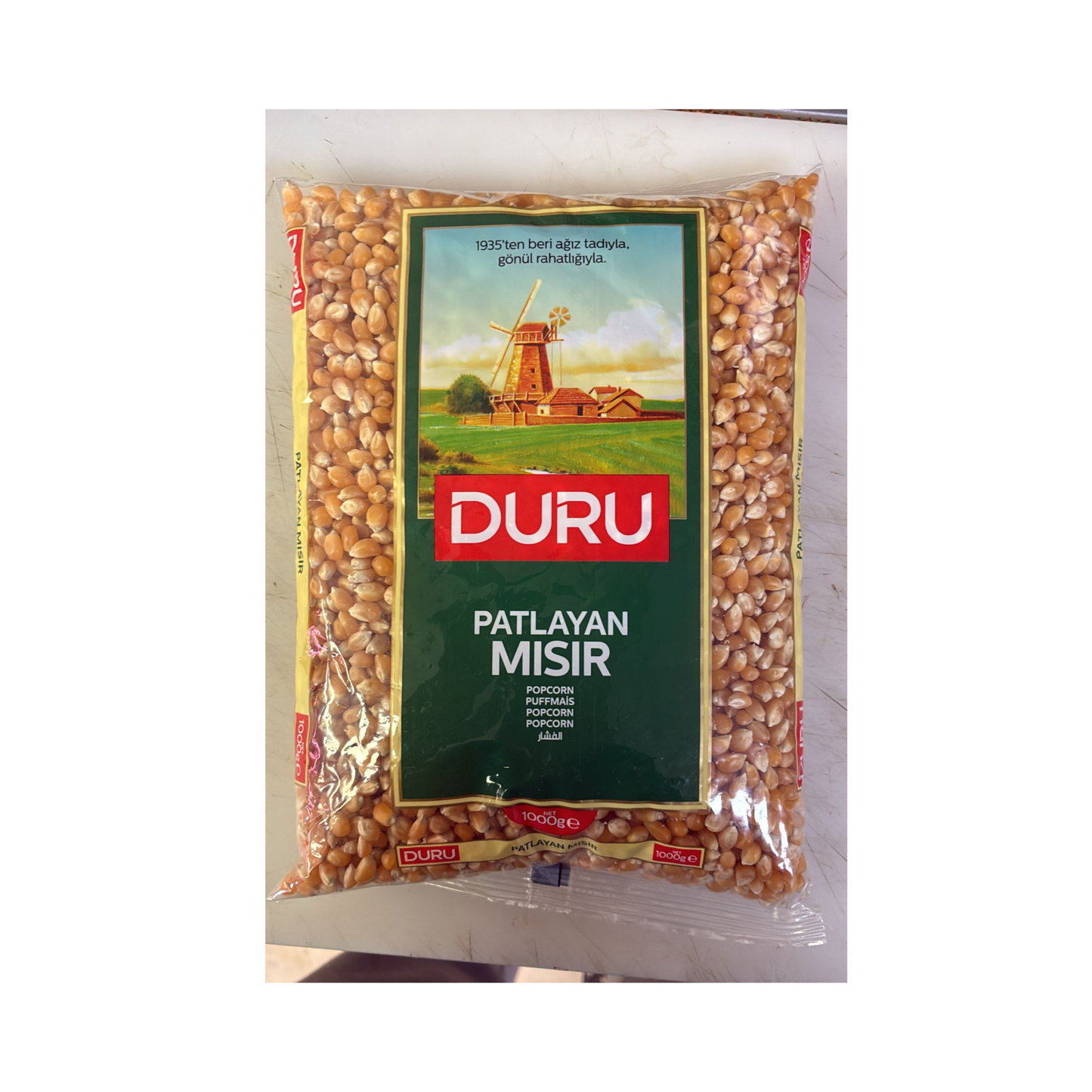 Duru Lokales Puffmais 1 Kg - Duru Patlayan Misir
