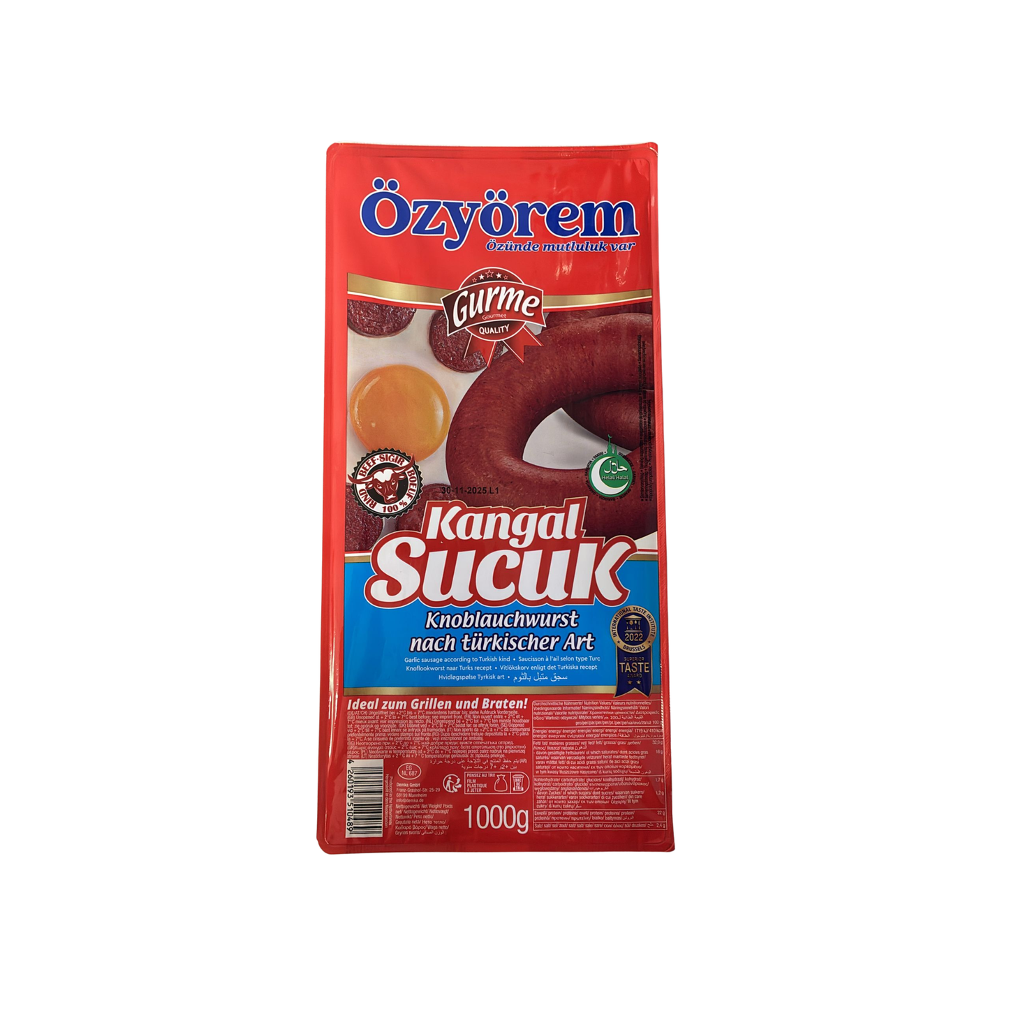 Özyörem türkische Rindfleischwurst - Özyörem Kangal Sucuk