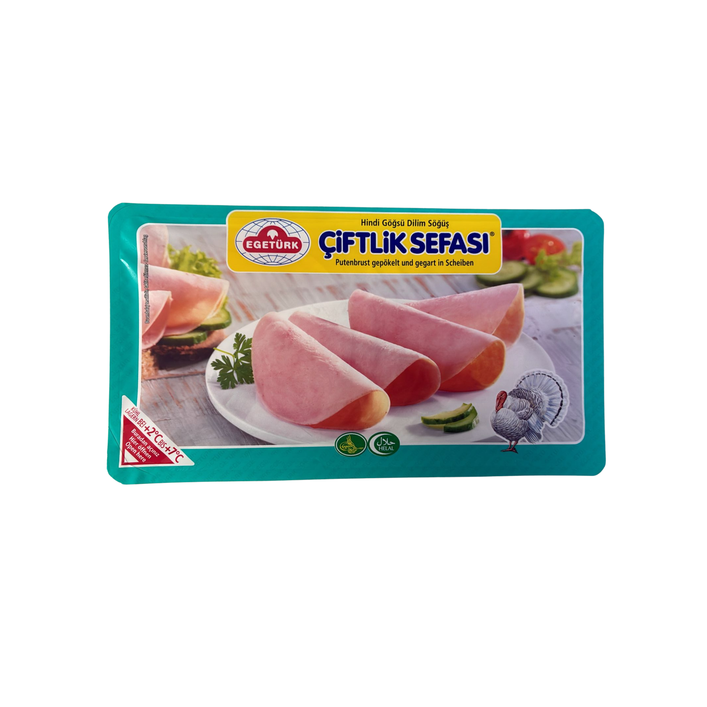 Egetürk Putenbrust gepökelt und gegart in Scheiben - Egetürk Ciftlik Sefasi 100g
