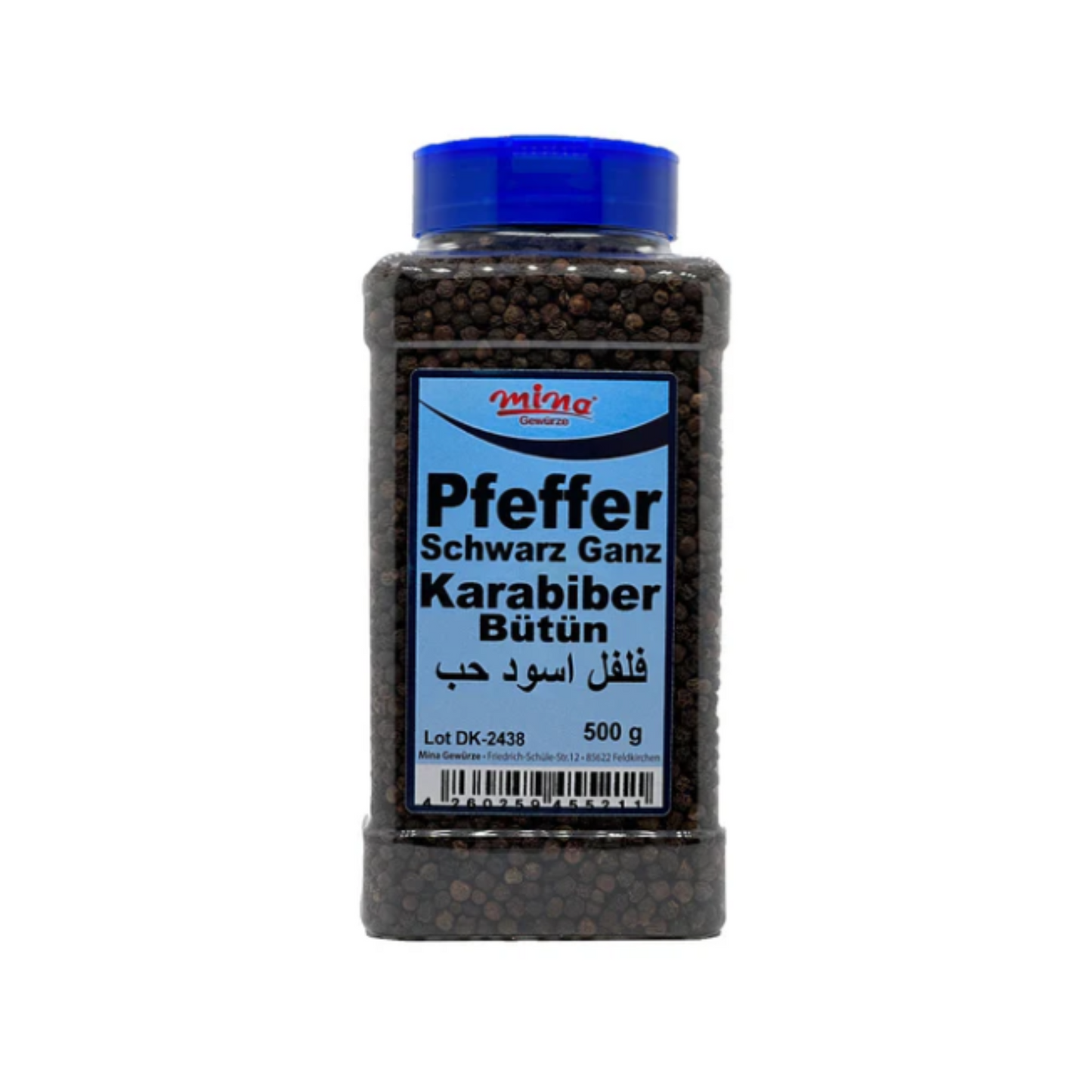 Pfeffer Schwarz Ganz-Karabiber Tüm