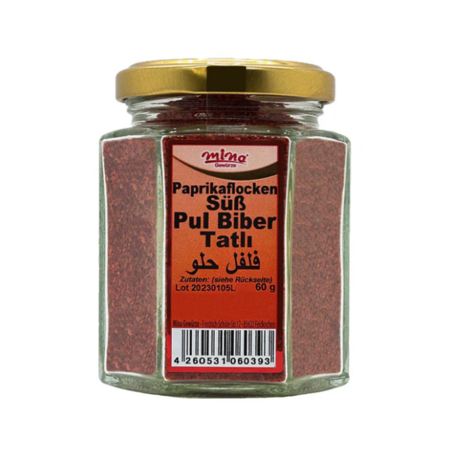 Paprikaflocken Süß-Pul Biber Tatlı