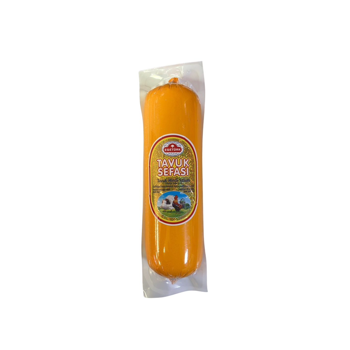 Egetürk Geflügelfleischwurst mit Rindfleischanteil - Egetürk Tavuk Sefasi Salam 500g