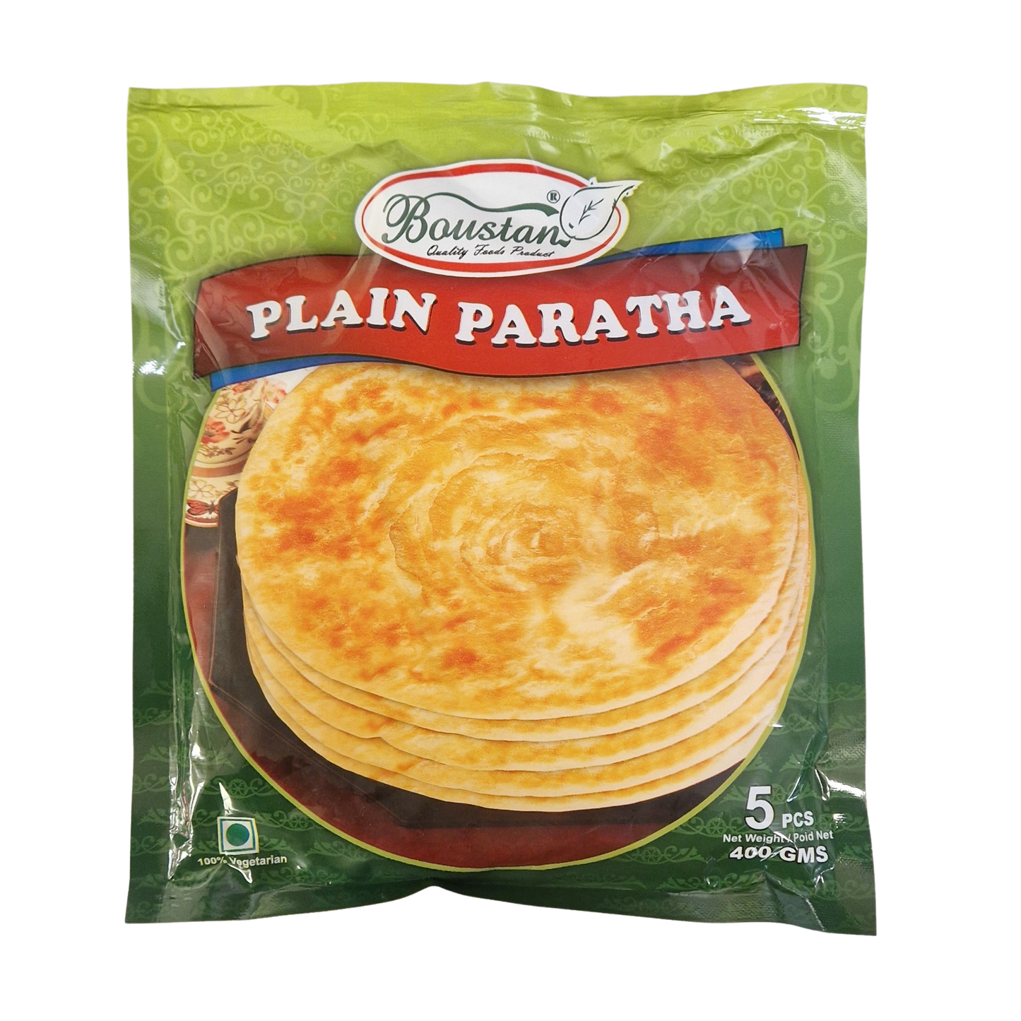 Boustan Plain Paratha – 5 Stück