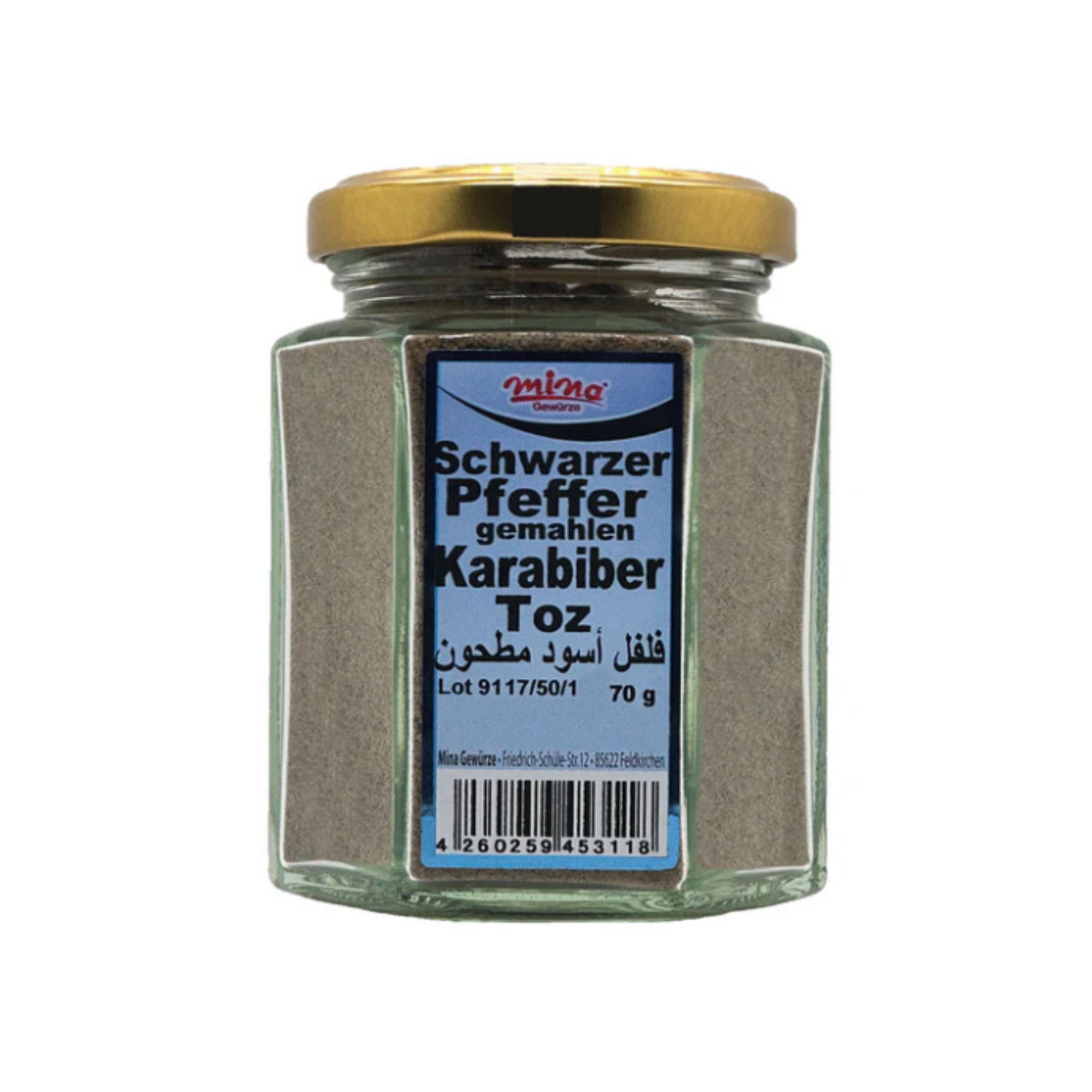 Pfeffer Schwarz gemahlen-Karabiber Toz