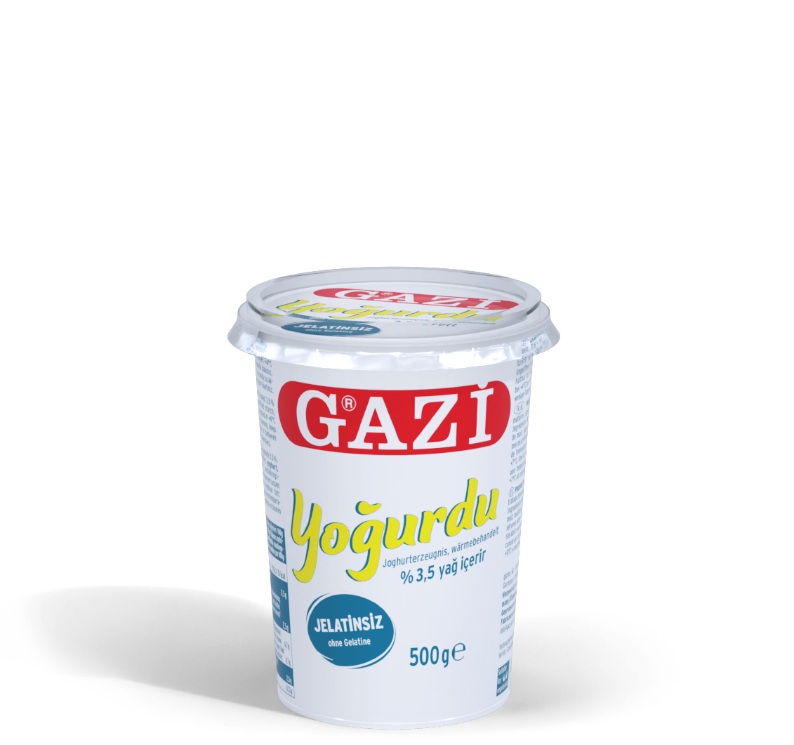 Gazi Yoghurt 3,5%, 500g - Gazi Yogurdu 3,5%, 500g