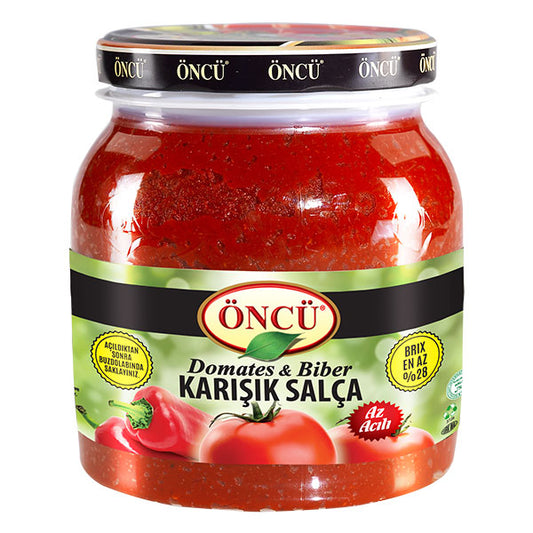 Öncü Gemischtes Tomaten- und Paprikamark 1600 g - Karışık Salça 1600 g