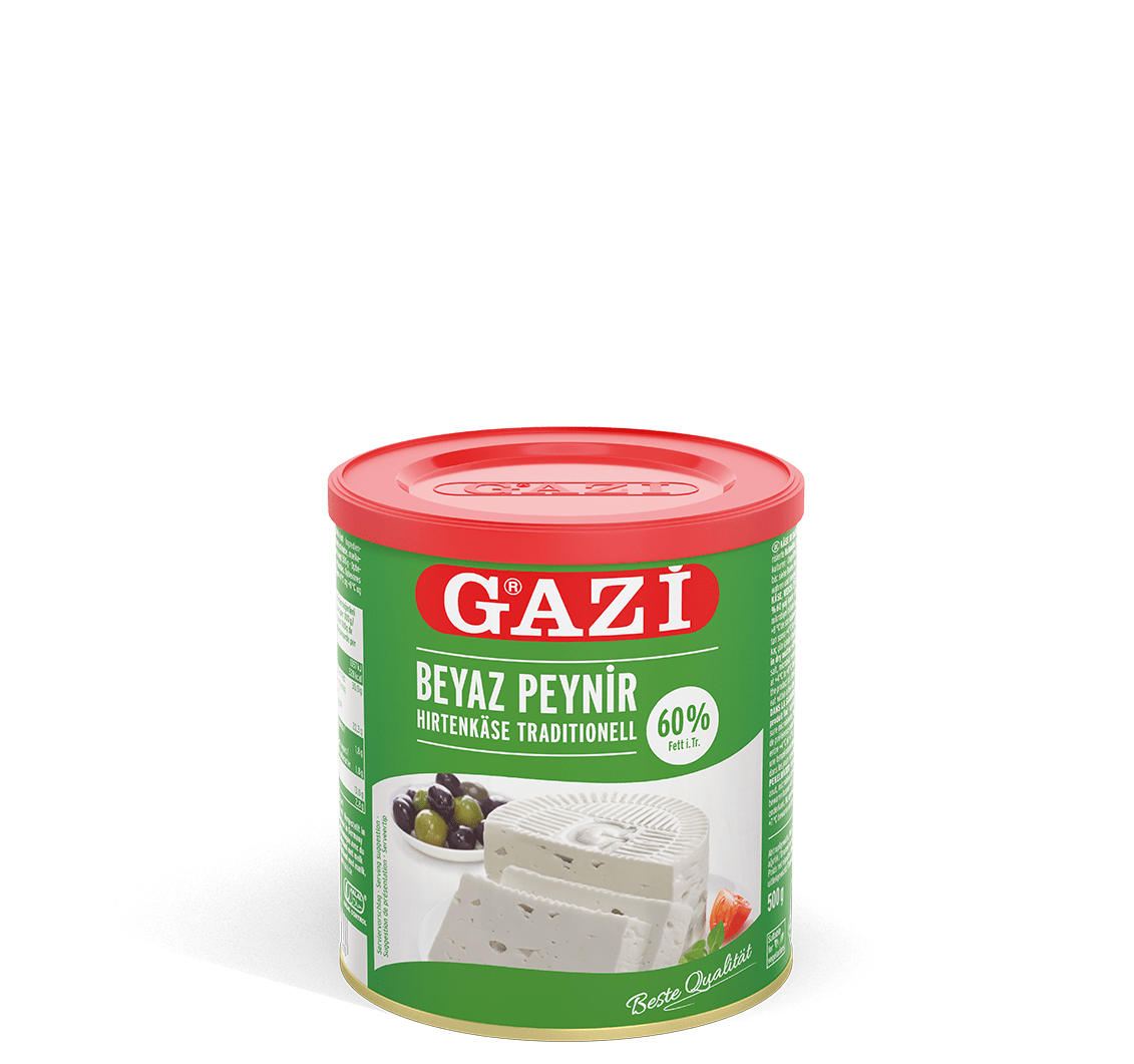 Gazi Hirtenkäse Traditionell 60%, 500g - Gazi Beyaz Peynir 60%, 500g