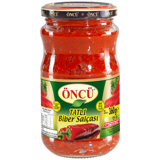 Öncü Süßes Paprikamark 370 g - Tatlı Biber Salçası 370 g