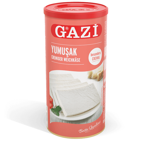 Gazi Cremiger Weichkäse 55%, 800g - Gazi Yumusak Peynir 55%, 800g