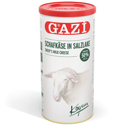 Gazi Schafkäse in Salzlake 800g - Gazi Koyun Peyniri 800g