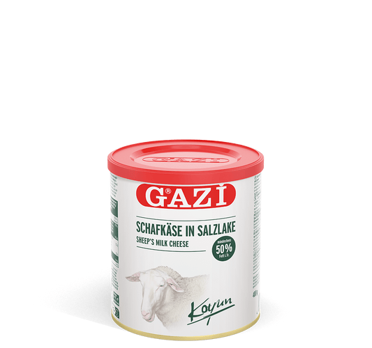 Gazi Schafkäse in Salzlake 400g - Gazi Koyun Peyniri 400g