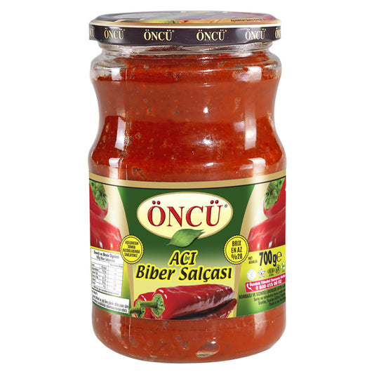 Öncü Scharfe Paprikapaste 700 g - Acı Biber Salçası 700 g