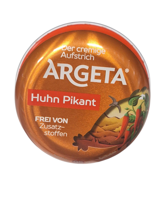 Argeta Huhn Pikant 95 g – Pikante Hühneraufstrich 95 g