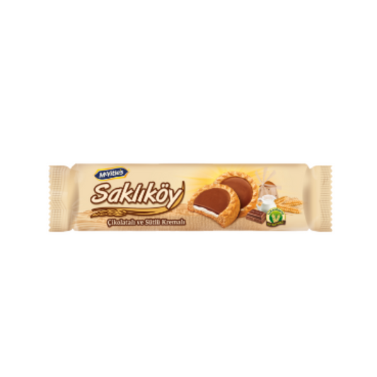 Saklıköy – Keks mit Schoko- und Milchcremefüllung