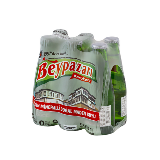 Beypazarı – Natürliches Mineralwasser ohne Aroma (6x200ml Glasflaschen)