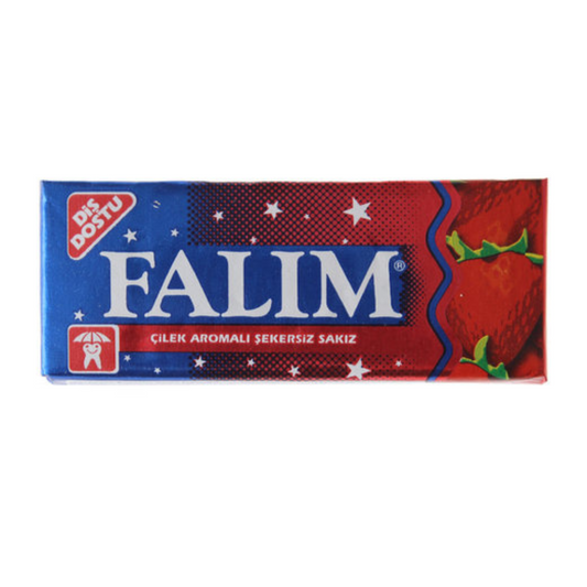 Falim Kaugummi – Erdbeeraroma (Zuckerfrei)