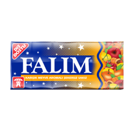 Falim Kaugummi – Fruchtmix (Zuckerfrei)