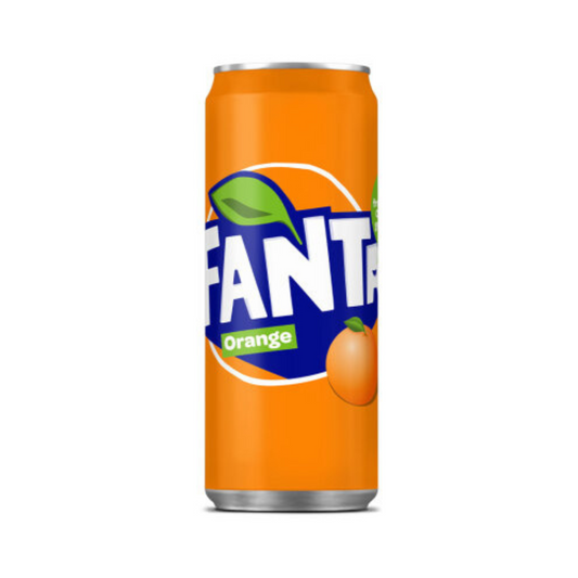 Fanta Orange – Erfrischungsgetränk mit Orangengeschmack (330ml Dose) inkl. Pfand