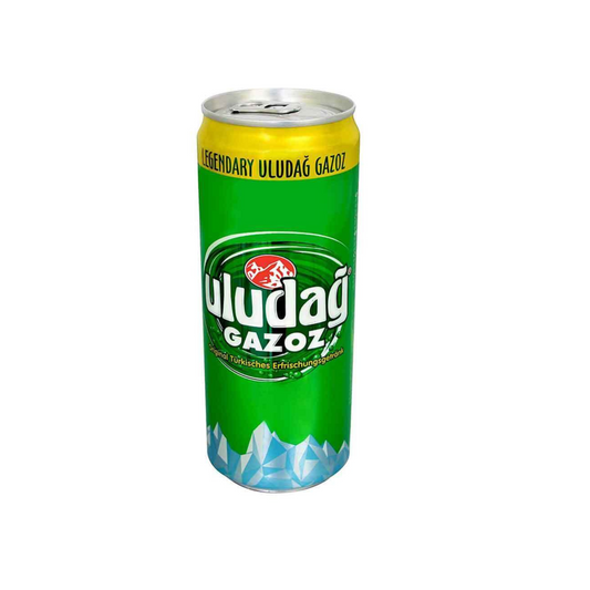 Uludağ Gazoz – Original türkisches Erfrischungsgetränk (330ml Dose) inkl. Pfand