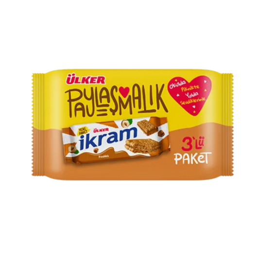 ÜLKER Ikram mit Haselnussfüllung 4x 336g