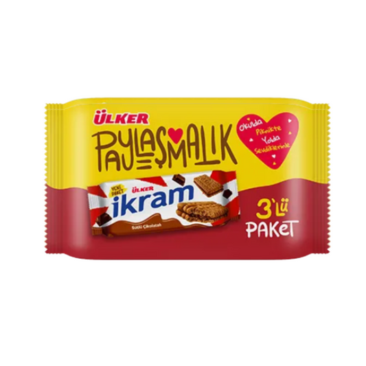 ÜLKER Ikram mit Kakaofüllung 4 x 336g