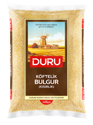 Bulgur für Fleischbällchen (Unfruchtbarkeit) 1 Kg - Duru Köftelik Bulgur