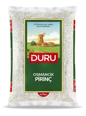 Duru Osmancik Reis 2 Kg - Duru Osmancik Pirinc 2 Kg