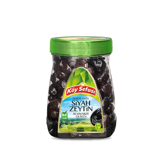 KÖY SEFASI iSCHWARZES OLIVENÖL NATÜRLICH SELE EXTRA 450g 321-350 XSMALL
