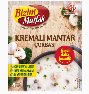 Bizim Mutfak Champignoncremesuppe - Kremali Mantar Corbasi