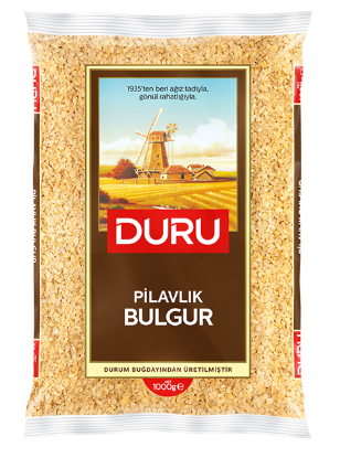 Duru Bulgur für Reis 1 Kg - Duru Pilavlik Bulgur 1 Kg