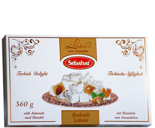 Sebahat Lokum mit Mandel 360g