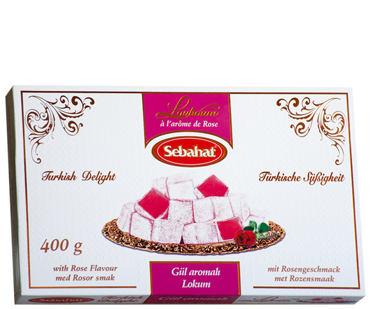 Sebahat Sade Lokum mit Rose 400g