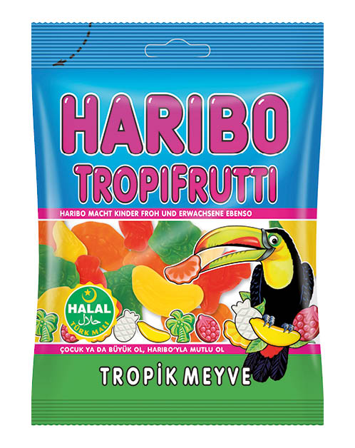 Helal Haribo Tropi Frutti 100g