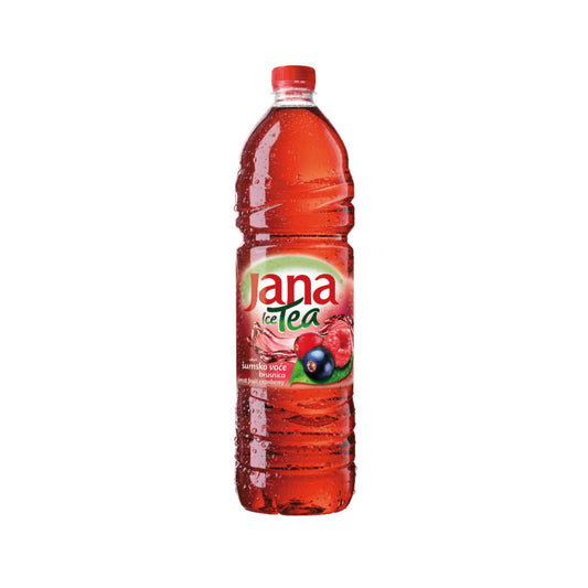 Jana Eistee Waldfrucht-Cranberry 1,5L / Jana Orman Meyveli Buzlu Çay 1,5L inkl. Pfand