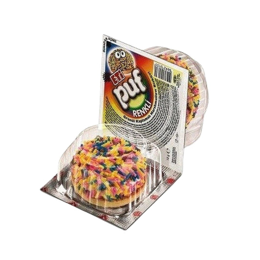 Eti Puf Renkli – Marshmallow-Keks mit bunten Streuseln