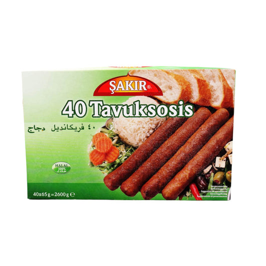 🌭 Şakir 40 Tavuksosis – Doppelt so viele Würstchen