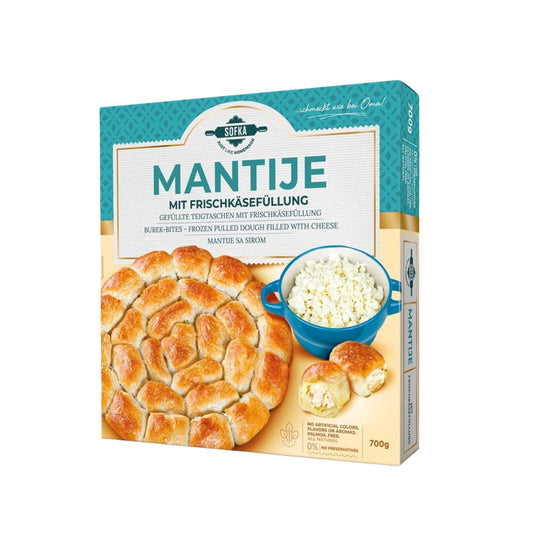 Sofka Mantije mit Frischkäsefüllung 700 g