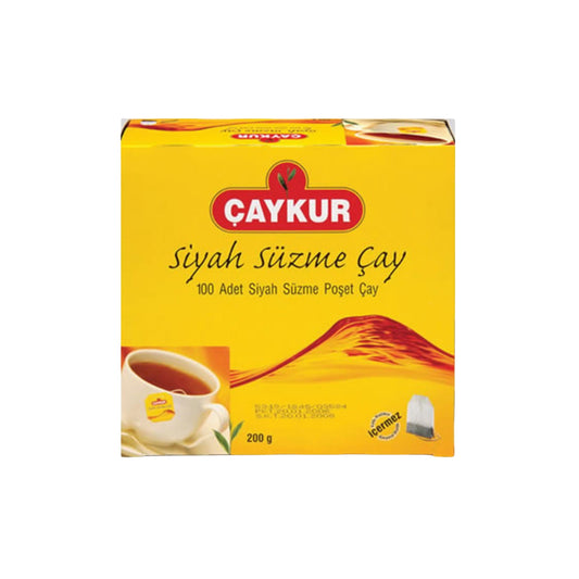Çaykur Schwarzer Tee im Teebeutel – 100 Stück / 200g