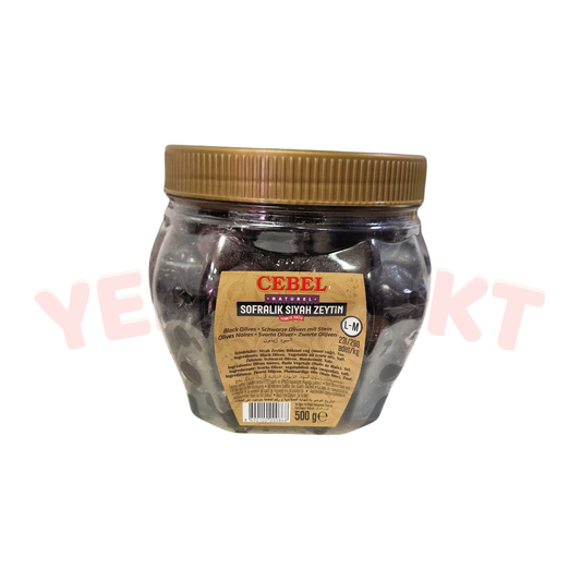 L-M Kaliber 231-290 Schwarze Oliven 500 g