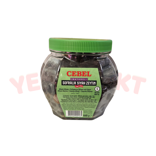 S Kaliber 291-320 Schwarze Oliven 1000 Gr