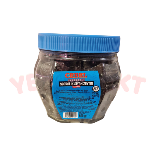 2XS Kaliber 351-380 Schwarze Oliven 500 g