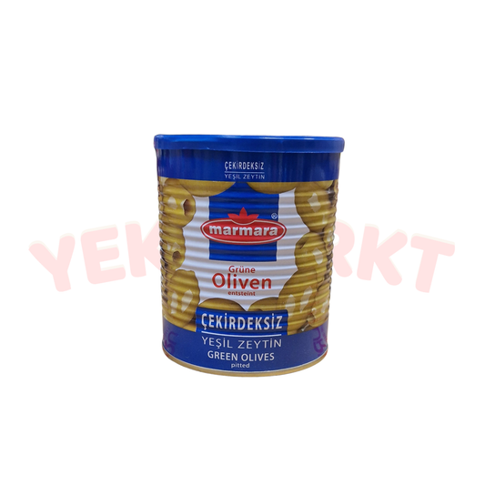 Marmara Grüne Oliven (Entsteint) - Yesil Zeytin Cekirdeksiz 400g