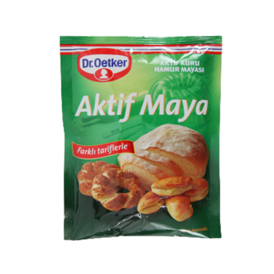 Dr. Oetker Aktive Trockenhefe – Aktif Maya 90g