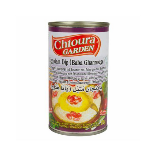 Chtoura Garden Auberginen-Dip Baba Ghanoush 370g / Chtoura Garden Patlıcan Ezmesi (Baba Ganuş) 370g