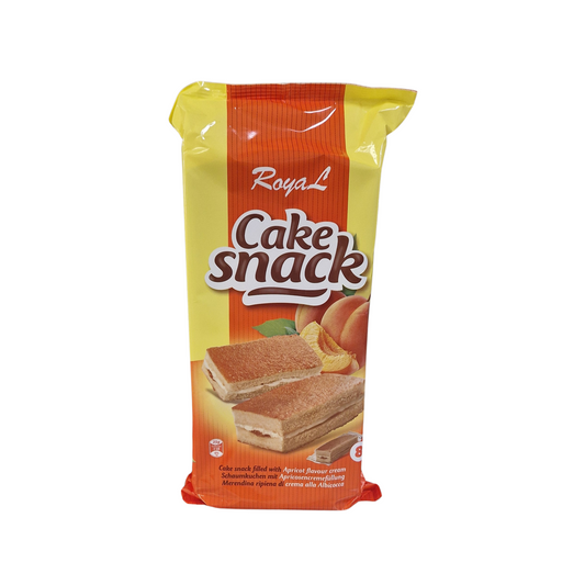 Royal Cake Snack – Aprikosencreme-Schnitten (8 Stück) | Kayısılı Yumuşak Kek Atıştırmalığı