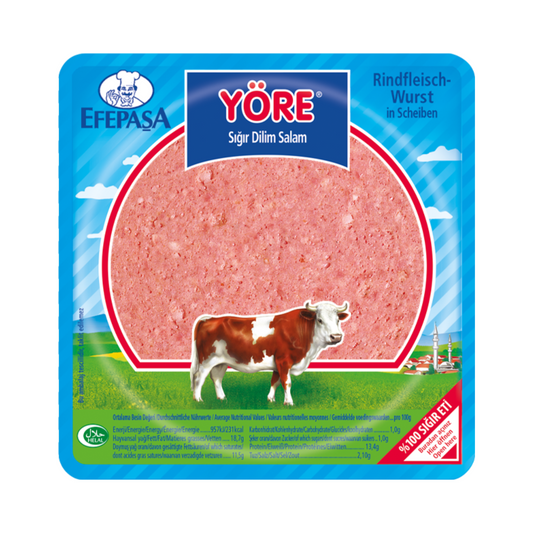 YÖRE  Rindfleischwurst in Scheiben - Efepasa Yöre Salam